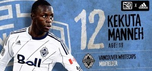 Kekuta Manneh, MLS - Vancouver Whitecaps