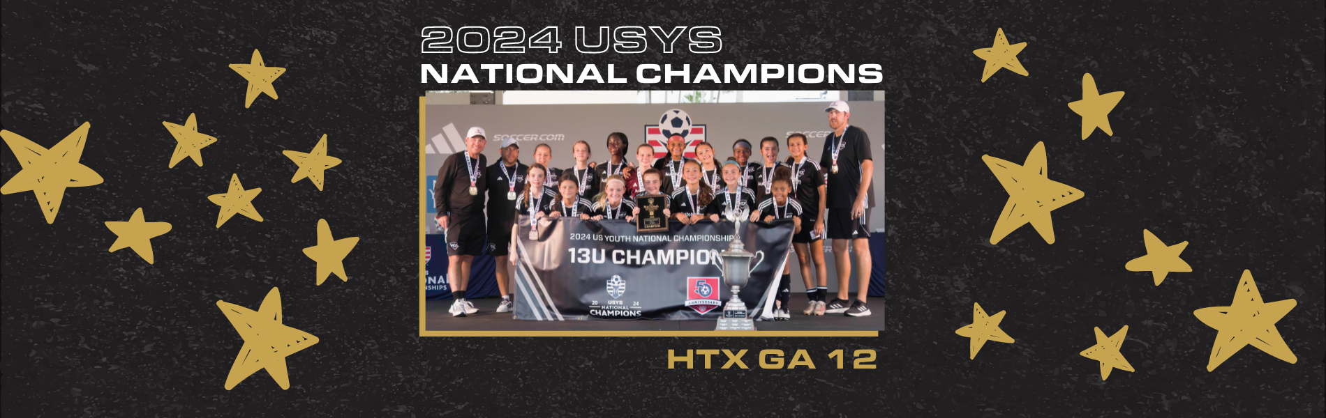HTX Soccer GA 12 National Champions